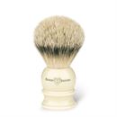 EDWIN JAGGER Badger Shaving Brush - Silver Tip